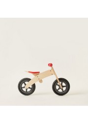 Street Runner Wooden Balance Bike - 12 inches