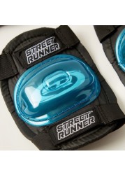 Street Runner 4-Piece Knee and Elbow Protective Pad Set