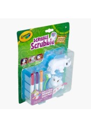 Crayola 6-Piece Safari Scribble Scrubbie Playset