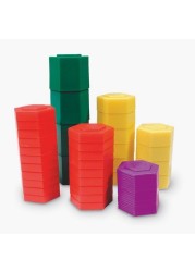 Learning Resources Multicolour Metric Weight Set - 54 Pieces