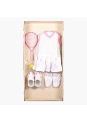 Lotus Dream Hearts Doll Tennis Outfit Set