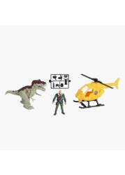 Dino Valley Copter Attack Playset