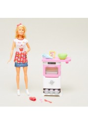 Barbie Bakery Chef Doll and Playset