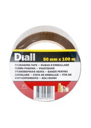 Diall Single-Sided Packaging Tape (50 mm x 100 m)