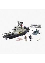 Soldier Force Hurricane Battleship Playset