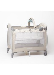 Graco Contour Electra Playard Travel Cot with Removable Toy Bar