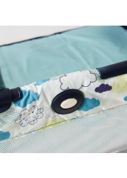 Graco Adjustable Travel Cot with Push-Button Fold