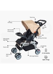 Moon Foldable Baby Stroller with Canopy