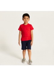 Juniors 2-Piece T-shirt and Shorts Set