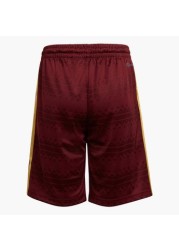 Adidas Logo Print Shorts with Elasticated Waistband