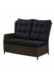 Carrington 7-Seater Rattan Corner Sofa Set W/Cushions Generic (6 Pc.)