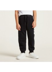 Nike Logo Print Jog Pants with Pocket Detail and Drawstring Closure