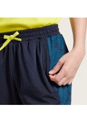 adidas Printed Shorts with Elasticised Waistband