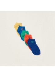 Gloo Assorted Ankle Length Socks - Set of 5