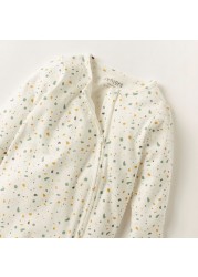 Juniors Printed Sleepsuit with Long Sleeves