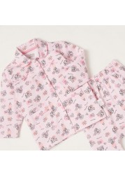 Disney All-Over Minnie Mouse Print Shirt and Pyjamas Set