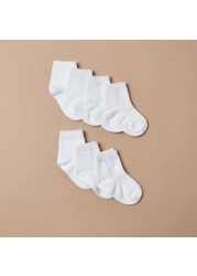 Juniors Textured Socks - Set of 7