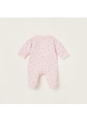 Juniors Printed Sleepsuit with Long Sleeves