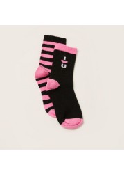 Juniors Assorted Ankle Length Socks - Set of 2