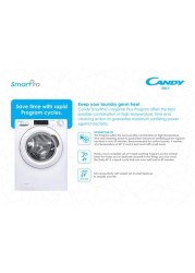 Candy SmartPro 7 kg Freestanding Front Load Washer, CSO 1275T3/1-19 (1200 rpm)