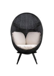 Cove Rattan Woven Egg Chair W/Cushion Generic, VS-MFC02 (87 x 56 x 132 cm)