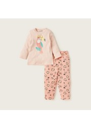 Juniors 6-Piece Printed T-shirt and Pyjama Set