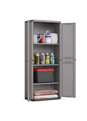 Keter Piu High Storage Cabinet (68 x 39 x 166 cm)