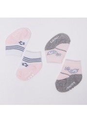 Juniors Printed Socks - Set of 2