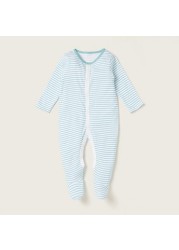 Juniors Printed Long Sleeves Sleepsuit - Set of 3