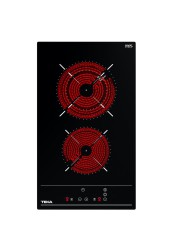 Teka Built-In 2 Zones Ceramic Hob, TZC 32320 BK TTC (5.5 x 30 x 51 cm)