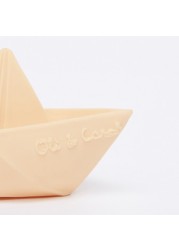 Oli & Carol Origami Boat Natural Teething Toy