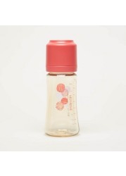 Mother-K Printed Feeding Bottle with Cap - 280 ml