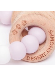 Desert Chomps Trio Rattle Teether