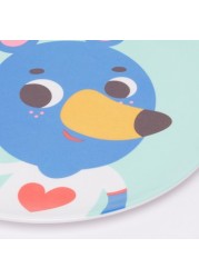 Petit Monkey Printed Round Plate