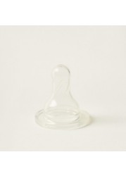 Dr. Brows Natural Flow Bottle Nipples - Set of 2