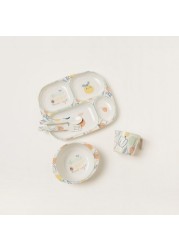 Juniors Fruit Print 5-Piece Dinner Set