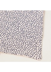 Love Earth Polka Dots Print Bandana Organic Organic Bib