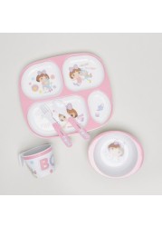 Dora The Explorer Print 5-Piece Dinner Set