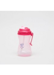 Minnie Mouse Print Straw Cup