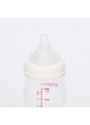 Pigeon Printed Wide Neck Feeding Bottle - 240 ml