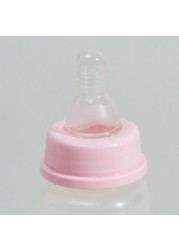 Bebecom Plastic Feeding Bottle Silicone Nipple - 250 ml