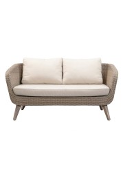 2 Seater Aarhus Wicker Sofa Generic, VTB-463005/2S (150 x 83 x 74 cm)