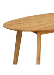 Scandinavian Teak Oval Dining Table Generic, LV39-TA1000 (90 x 180 x 73 cm)