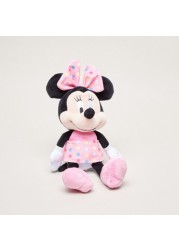 Disney Printed 2-Piece Fleece Blanket with Minnie Mouse Doll Set