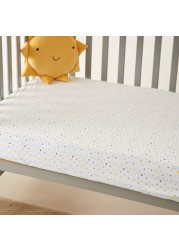 Juniors Printed Fitted Sheet - 130x70x20 cms