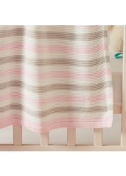 Giggles Striped Blanket - 102x76 cms