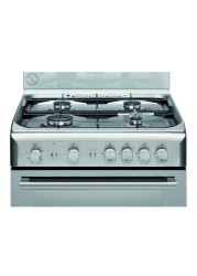 Ariston Freestanding 4-Burner Gas Cooker, A6TG1F C(X) EX (60 x 60 x 85 cm)