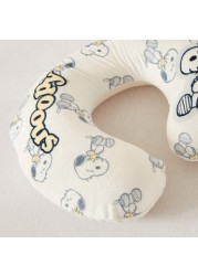 Snoopy Dog Print Memory Foam Neck Pillow