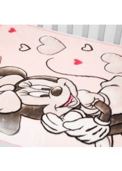 Disney Minnie Mouse Print Blanket - 80x110 cms