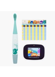 Marcus & Marcus Sonic Silicone Interactive Toothbrush Set for Kids